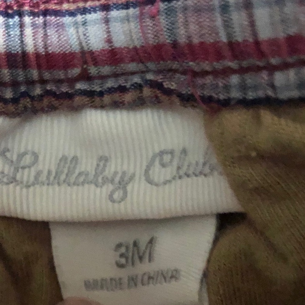‼️SOLD‼️Lullaby Club • Corduroy Khaki Baby Dress Pants (3M) - Picture 2 of 6